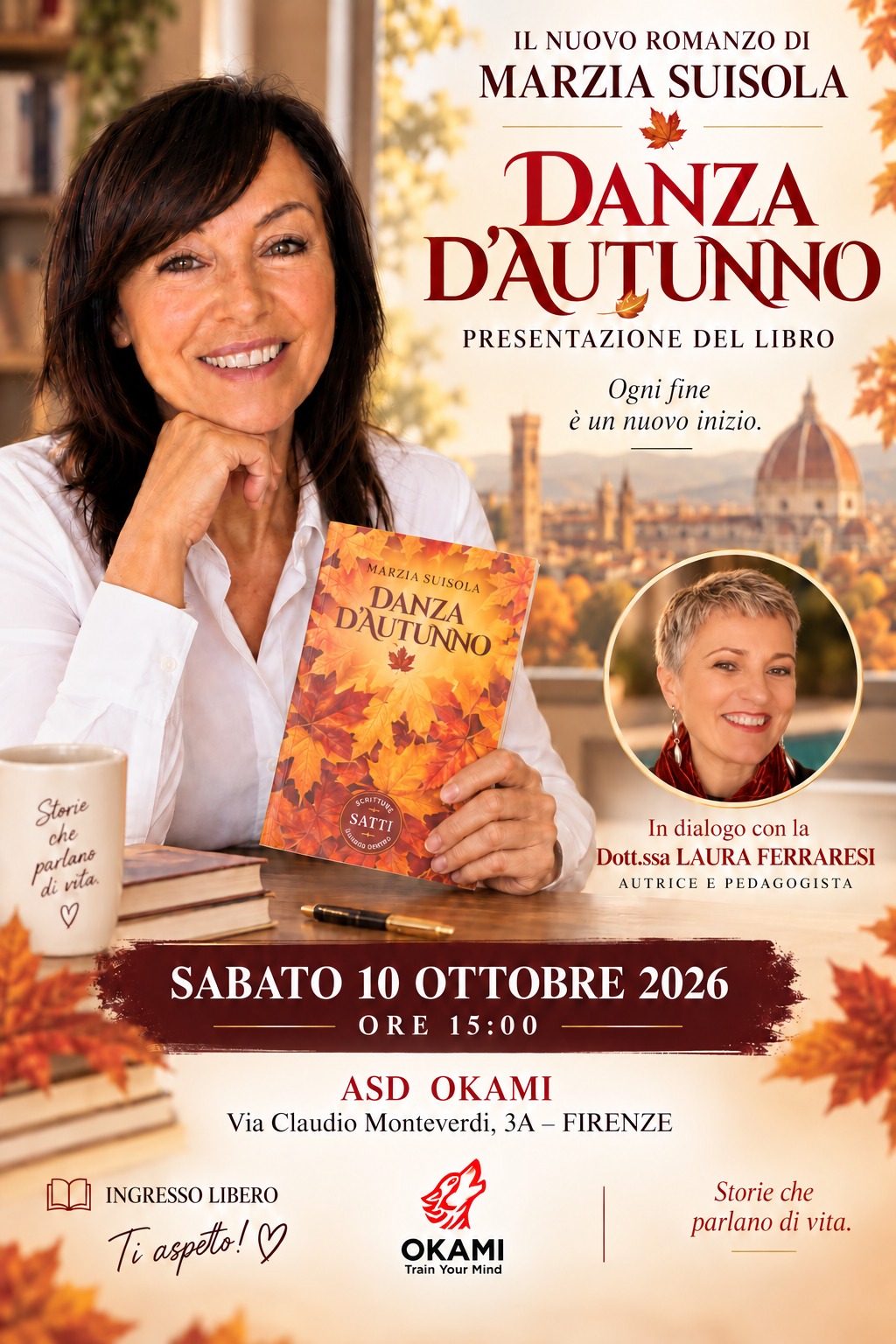 PRESENTAZIONE DEL LIBRO DANZA D'AUTUNNO