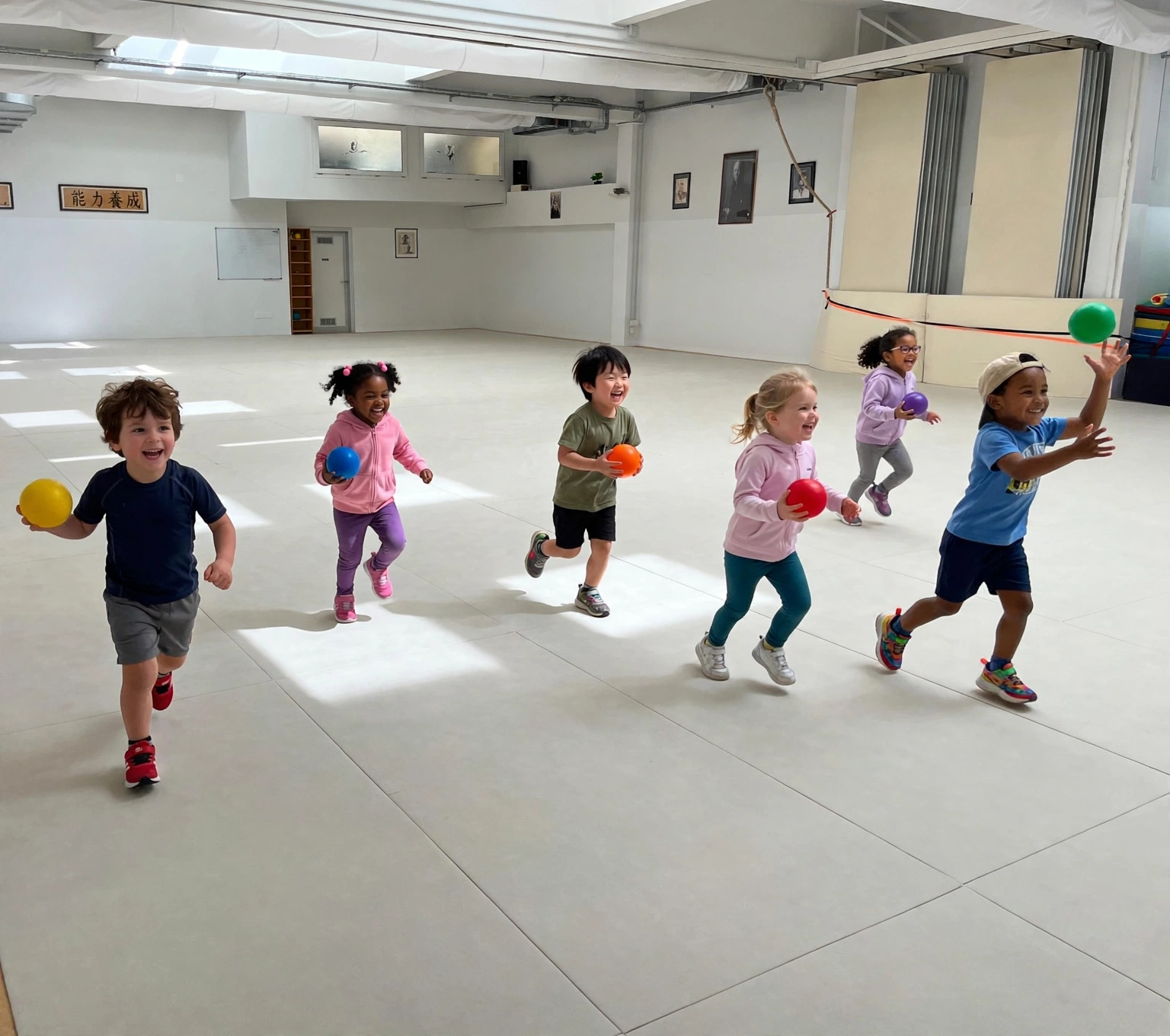 Ginnastica per bambini 3-4 anni GIOCO-SPORT
